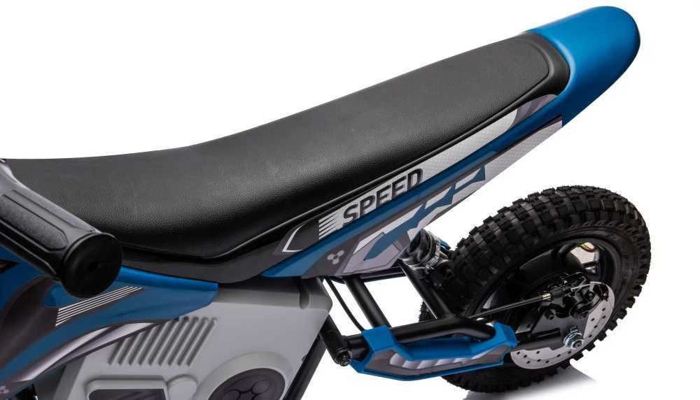 Elektrinis motociklas Cross Bike A9901 36V, mėlynas