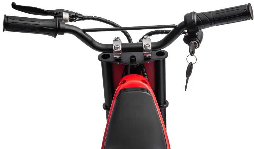 Elektrinis motociklas Cross Bike A9901 36V, raudonas