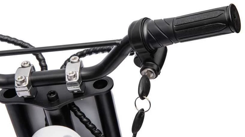 Elektrinis motociklas Cross Bike A9901 36V, baltas