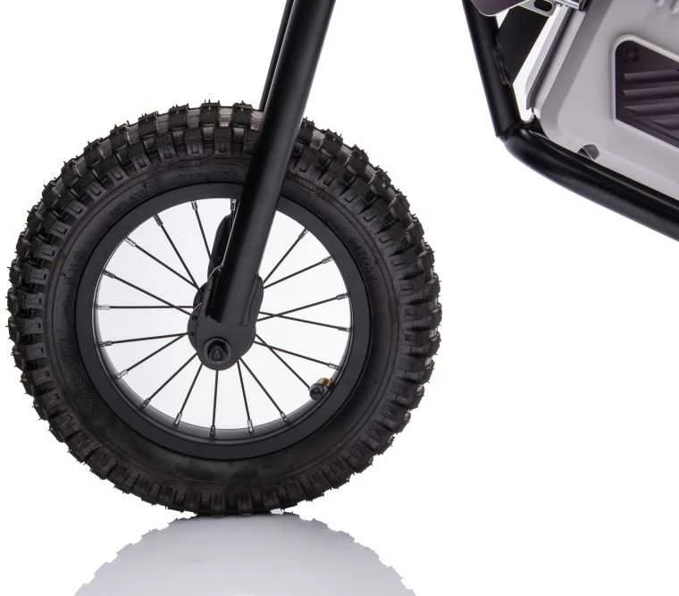 Elektrinis motociklas Cross Bike A9901 36V, baltas