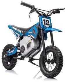 Elektrinis motociklas Cross Bike A9901 36V, mėlynas