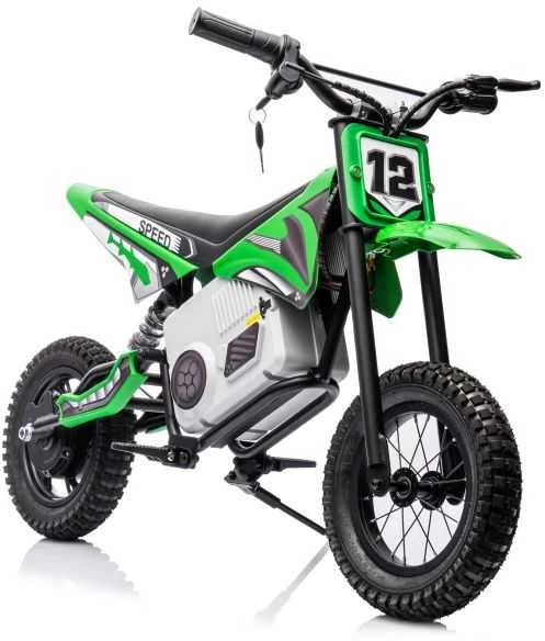 Elektrinis motociklas Cross Bike A9901 36V, žalias