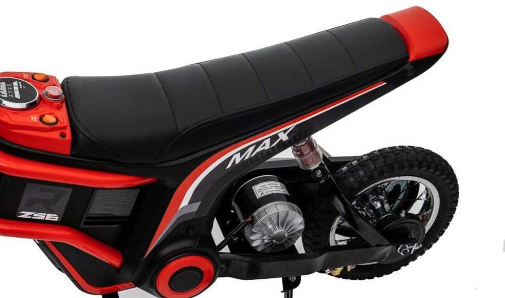 Elektrinis motociklas Cross Bike SX2328 Strong, raudonas