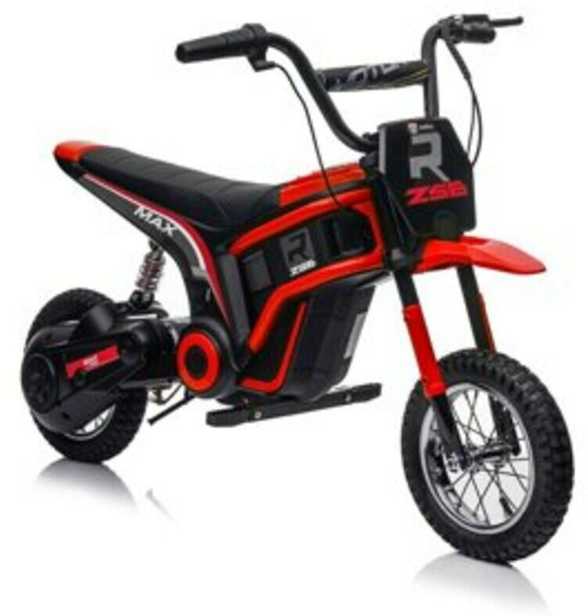 Elektrinis motociklas Cross Bike SX2328 Strong, raudonas