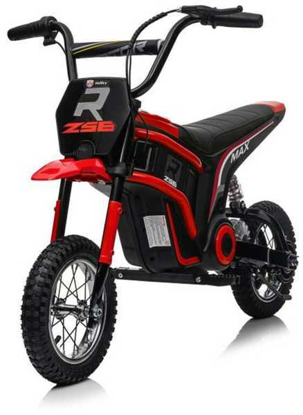 Elektrinis motociklas Cross Bike SX2328 Strong, raudonas