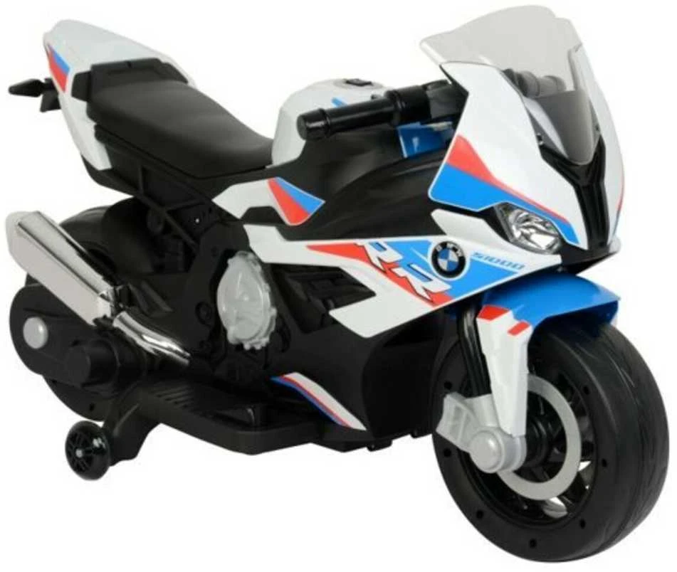 Elektrinis motociklas vaikams BMW S1000RR 2156, baltas
