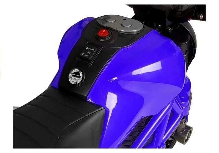 Elektrinis motociklas vaikams GTM1188, mėlynas