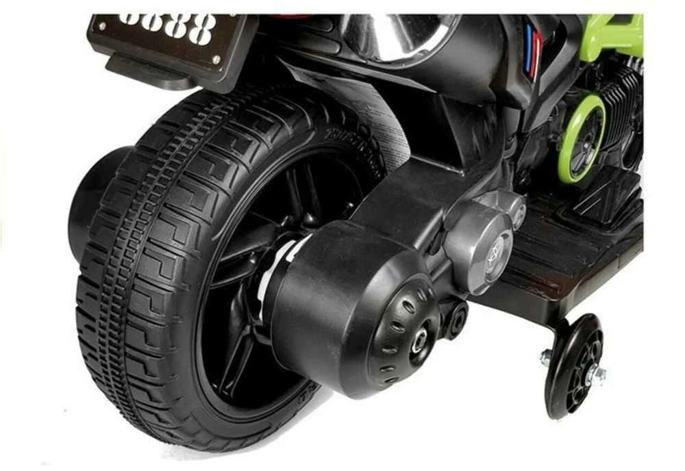 Elektrinis motociklas vaikams GTM1188, žalias