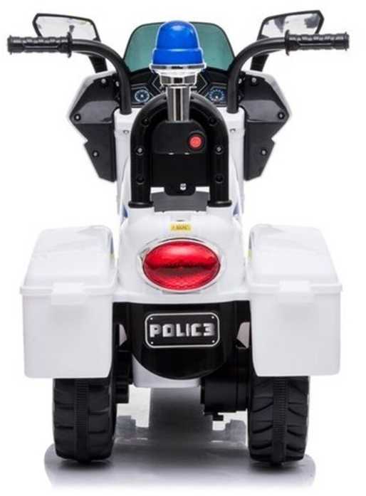 Elektrinis motociklas vaikams Police TR1912, baltas