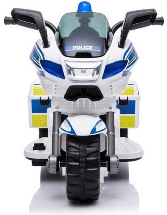 Elektrinis motociklas vaikams Police TR1912, baltas