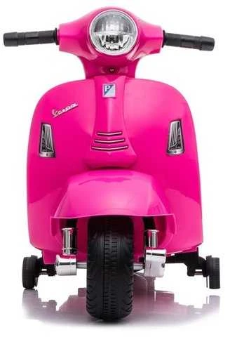Elektrinis motoroleris vaikams Vespa GTS 300 Mini, rožinis