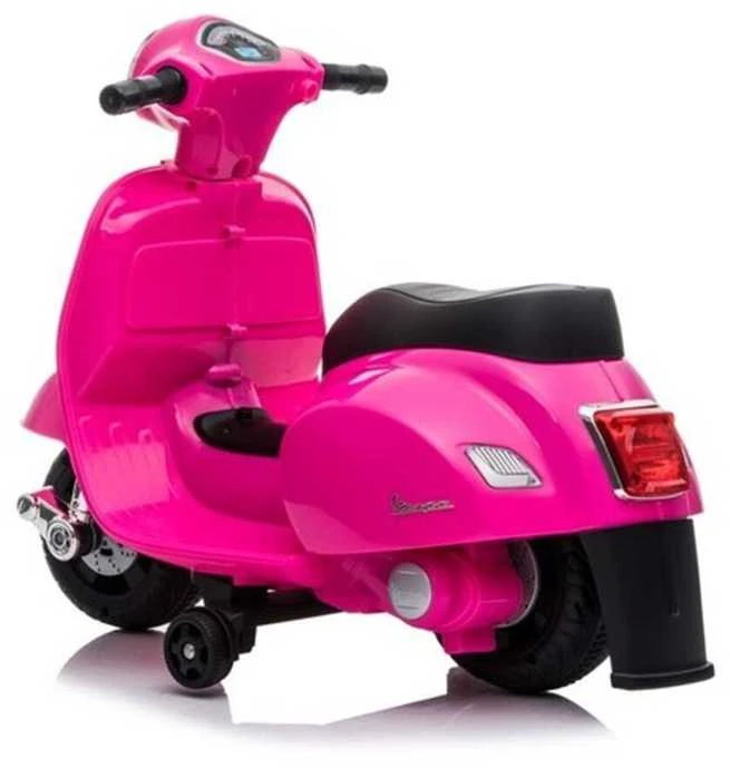 Elektrinis motoroleris vaikams Vespa GTS 300 Mini, rožinis