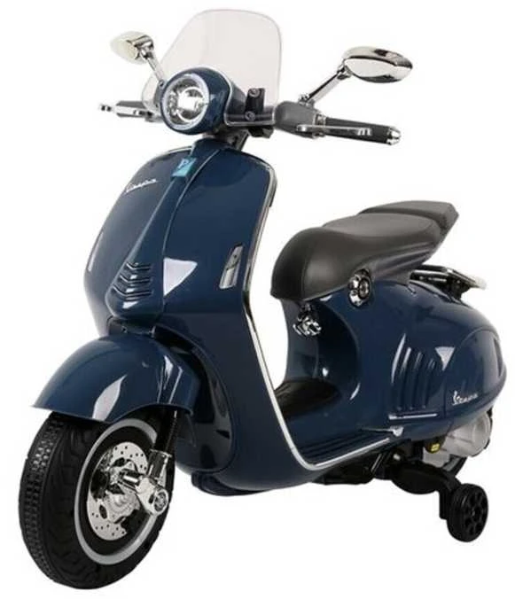Elektrinis motoroleris vaikams Vespa GTS 300, mėlynas