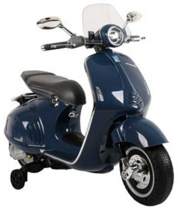 Elektrinis motoroleris vaikams Vespa GTS 300, mėlynas