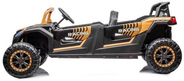 Elektromobilis Buggy A033 4x4 24V, auksinis