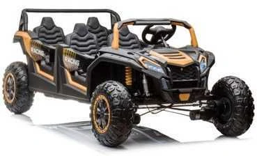 Elektromobilis Buggy A033 4x4 24V, auksinis