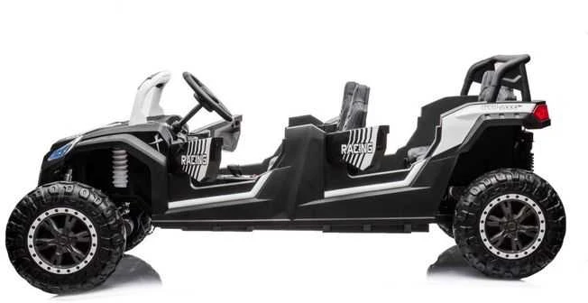 Elektromobilis Buggy A033 4x4 24V, baltas