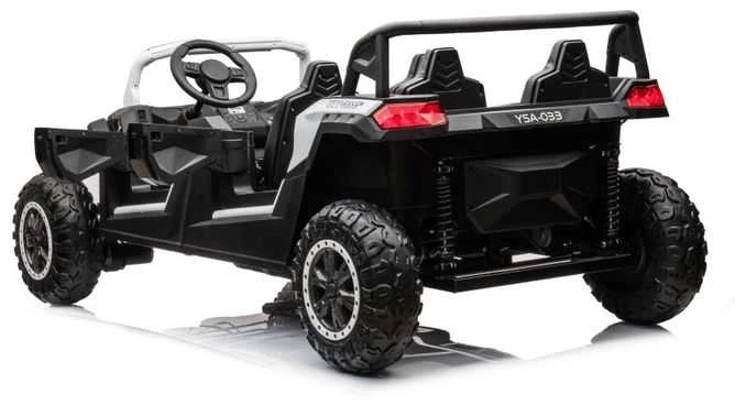 Elektromobilis Buggy A033 4x4 24V, baltas
