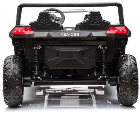 Elektromobilis Buggy A033 4x4 24V, baltas