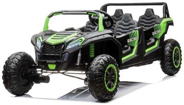 Elektromobilis Buggy A033 4x4 24V, žalias
