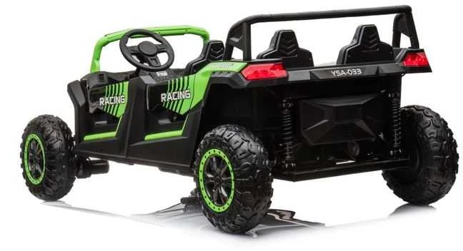 Elektromobilis Buggy A033 4x4 24V, žalias