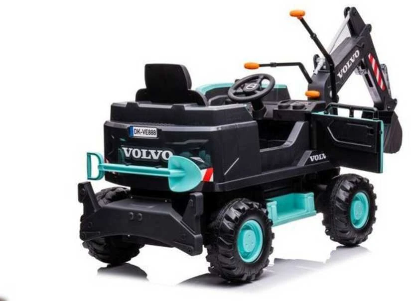Elektromobilis ekskavatorius Volvo DK-VE888, mėlynas (rankinis strėlės valdymas)