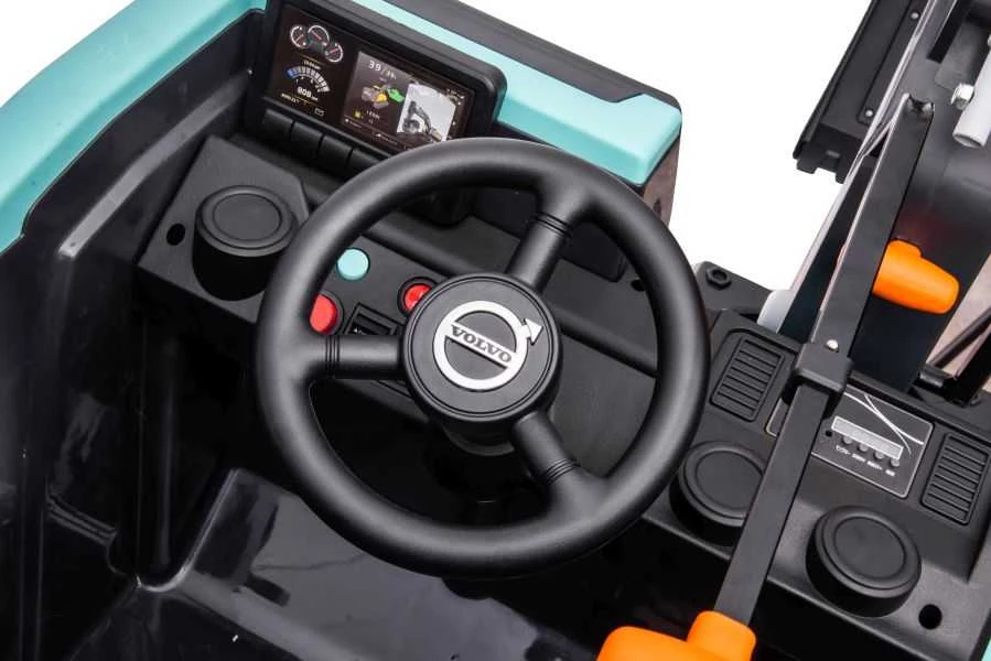 Elektromobilis ekskavatorius Volvo DK-VE888, mėlynas (rankinis strėlės valdymas)