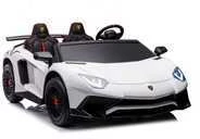 Elektromobilis Lamborghini XXL A8803 24V, baltas
