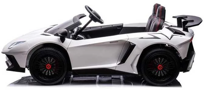 Elektromobilis Lamborghini XXL A8803 24V, baltas