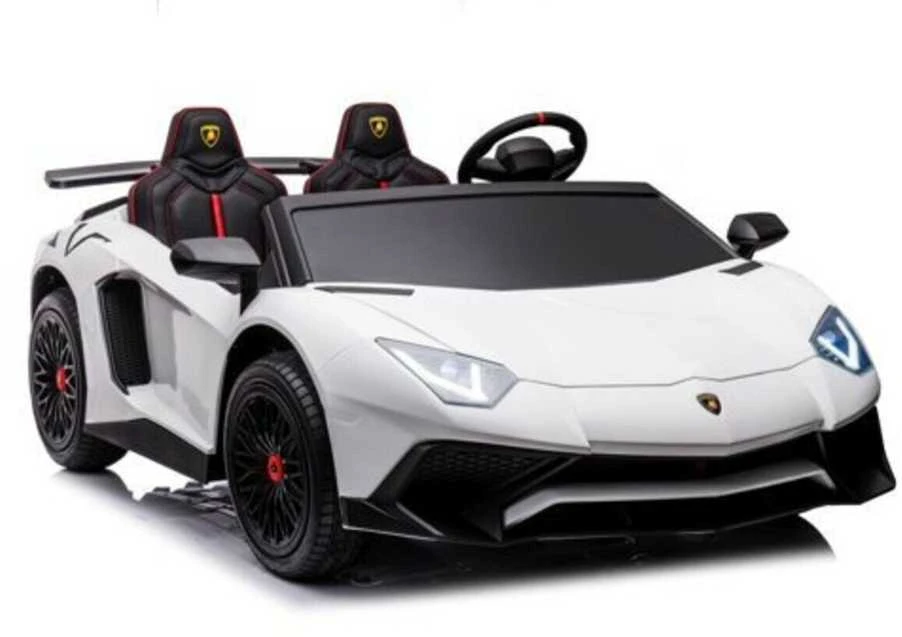 Elektromobilis Lamborghini XXL A8803 24V, baltas