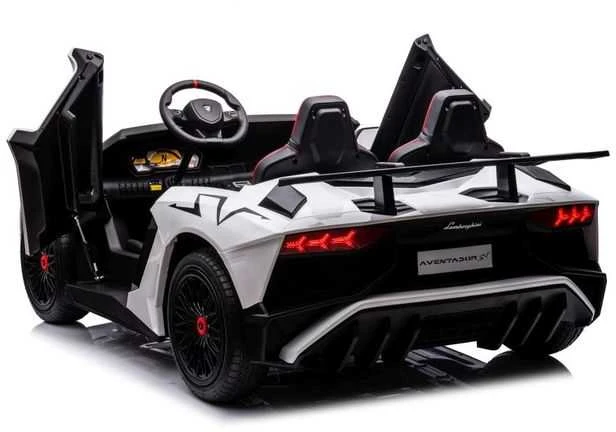 Elektromobilis Lamborghini XXL A8803 24V, baltas