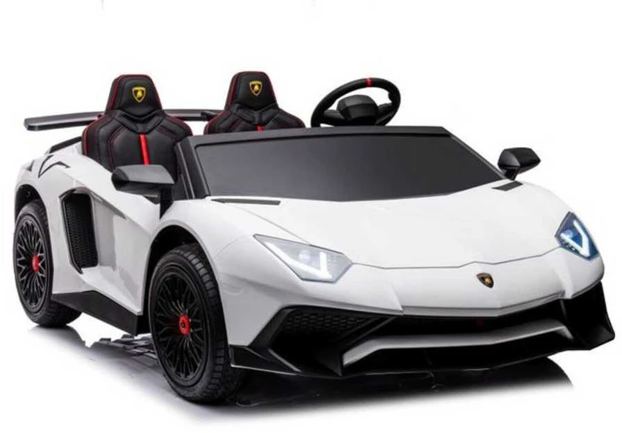 Elektromobilis Lamborghini XXL A8803 24V, baltas