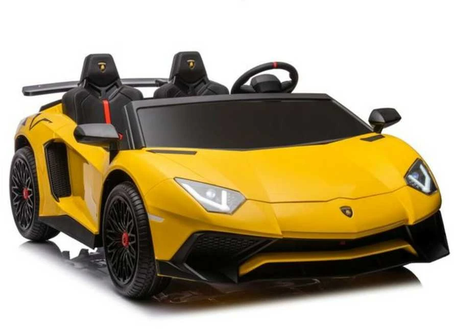 Elektromobilis Lamborghini XXL A8803 24V, geltonas