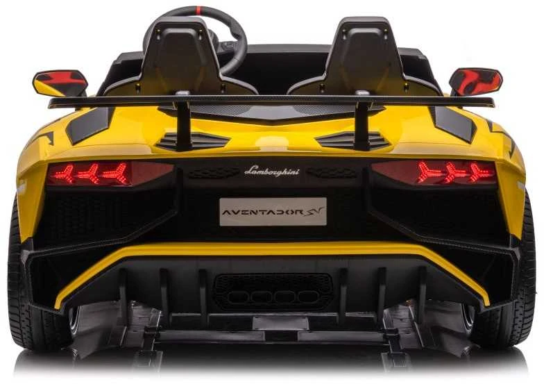 Elektromobilis Lamborghini XXL A8803 24V, geltonas