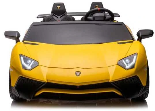 Elektromobilis Lamborghini XXL A8803 24V, geltonas