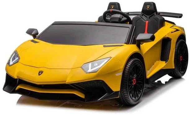 Elektromobilis Lamborghini XXL A8803 24V, geltonas