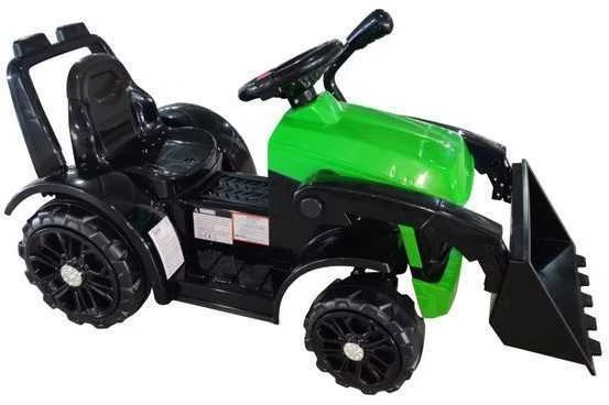 Elektromobilis traktorius su kaušu ZP1001B, žalias