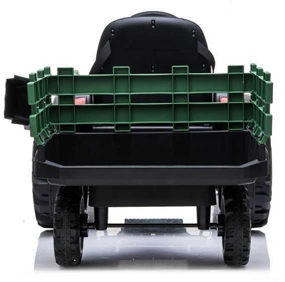 Elektromobilis traktorius su priekaba BDM0925, žalias