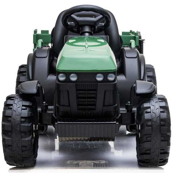 Elektromobilis traktorius su priekaba BDM0925, žalias