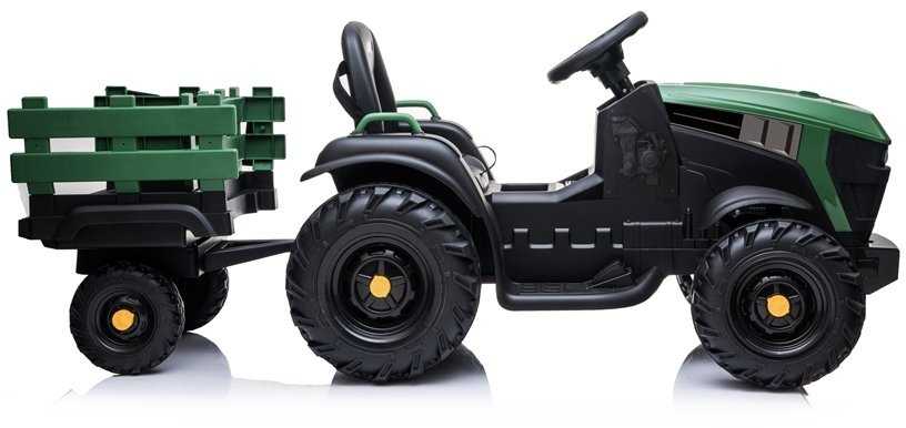 Elektromobilis traktorius su priekaba BDM0925, žalias
