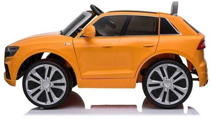 Elektromobilis vaikams Audi Q8 JJ2066, geltonas lakuotas