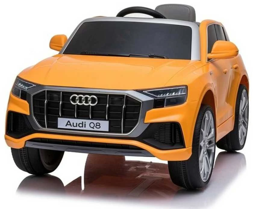 Elektromobilis vaikams Audi Q8 JJ2066, geltonas lakuotas