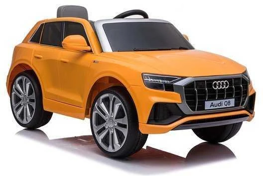 Elektromobilis vaikams Audi Q8 JJ2066, geltonas lakuotas