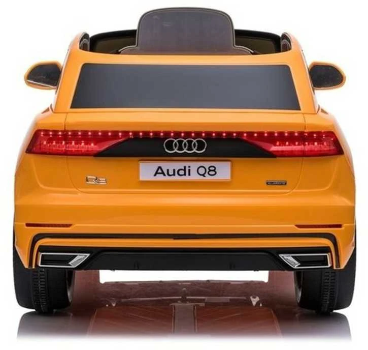 Elektromobilis vaikams Audi Q8 JJ2066, geltonas lakuotas