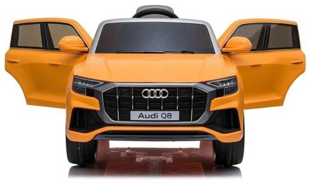 Elektromobilis vaikams Audi Q8 JJ2066, geltonas lakuotas