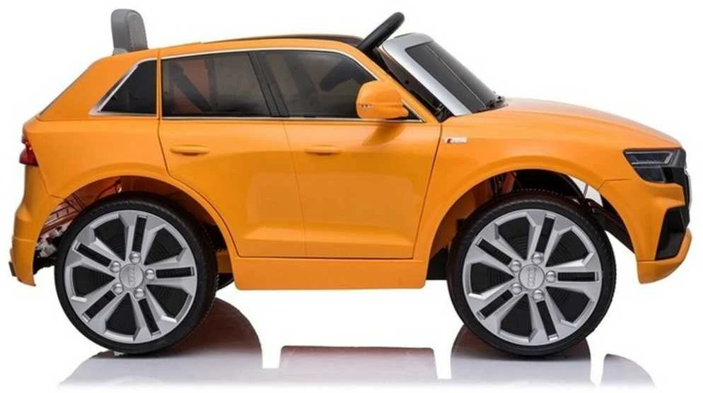 Elektromobilis vaikams Audi Q8 JJ2066, geltonas lakuotas