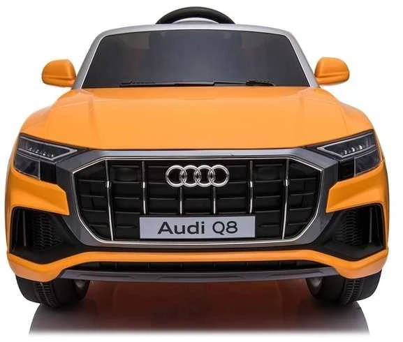 Elektromobilis vaikams Audi Q8 JJ2066, geltonas lakuotas