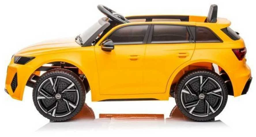 Elektromobilis vaikams Audi RS6, auksinis