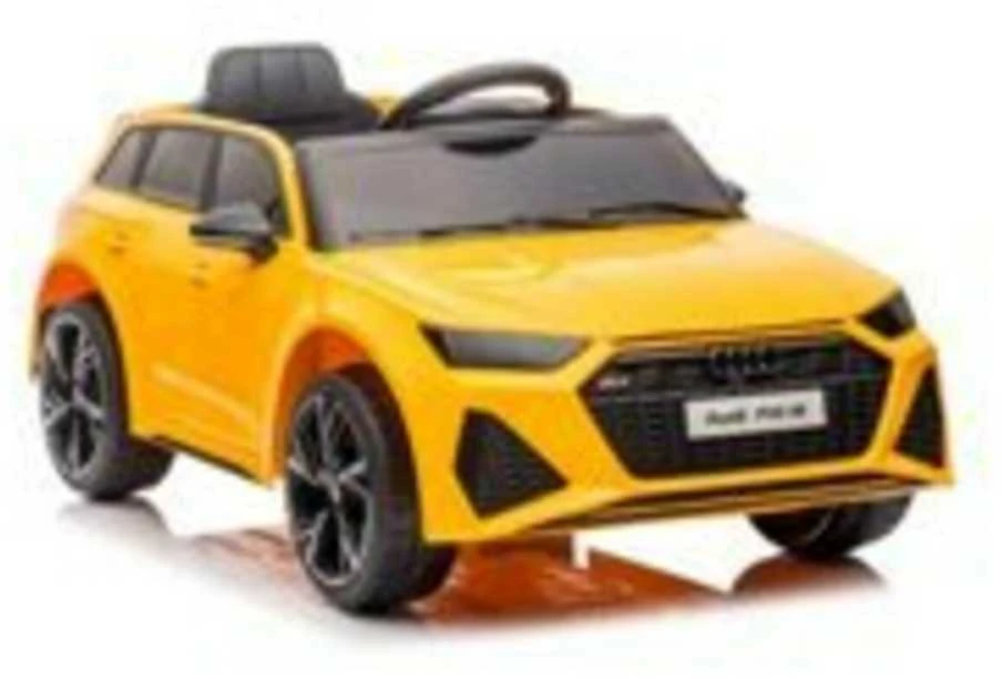 Elektromobilis vaikams Audi RS6, auksinis