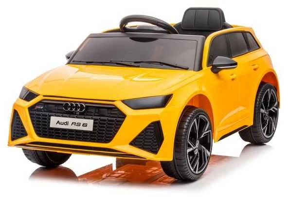 Elektromobilis vaikams Audi RS6, auksinis